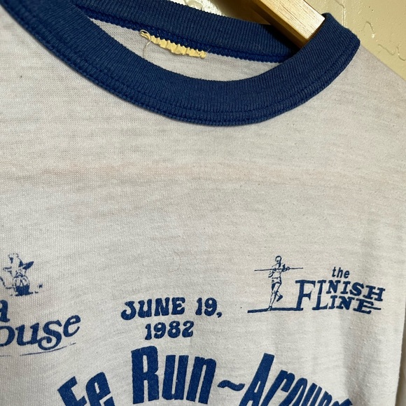 VINTAGE Marathon Ringer T - Picture 2 of 3